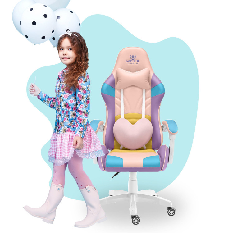 Šarena gaming stolica HELL'S CHAIR za djecu