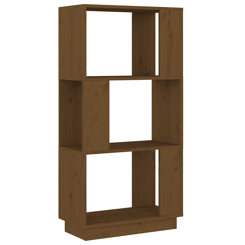 vidaXL Ormarić za knjige / pregrada boja meda 51x25x101 cm borovina