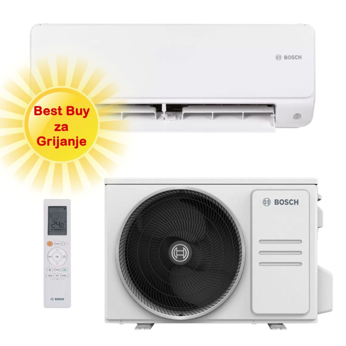Bosch Klima Uređaj 3,5Kw Cl6001I-Set 35 We