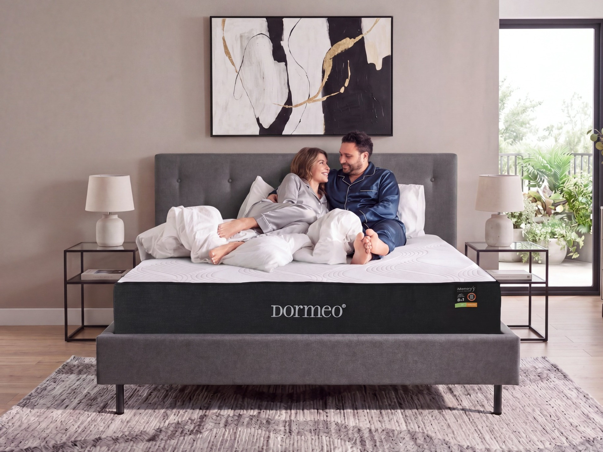 Madrac iMemory S+ Silver Deluxe Dormeo 27 cm 140x200 cm