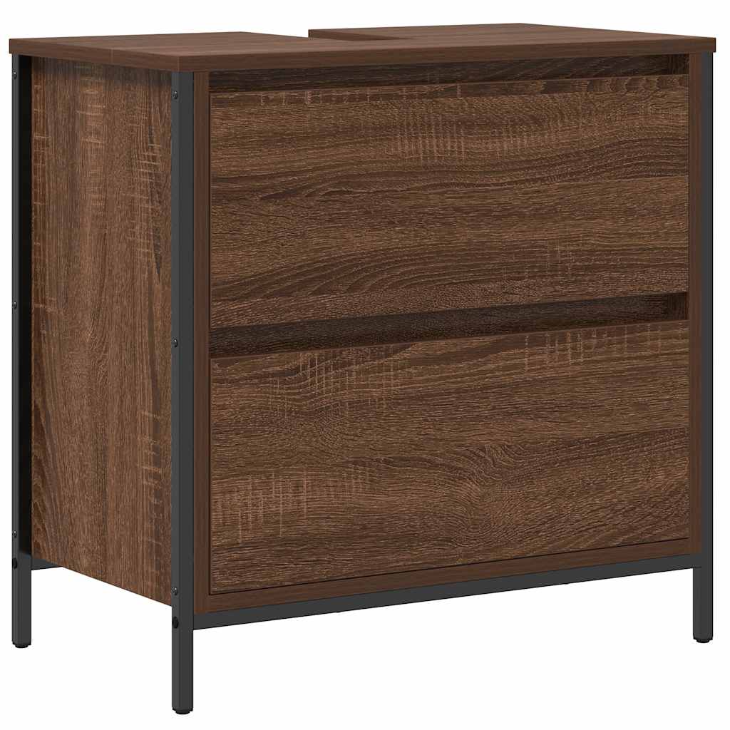 vidaXL Kupaonski ormarić za umivaonik s ladicama 90x34,5x60 cm