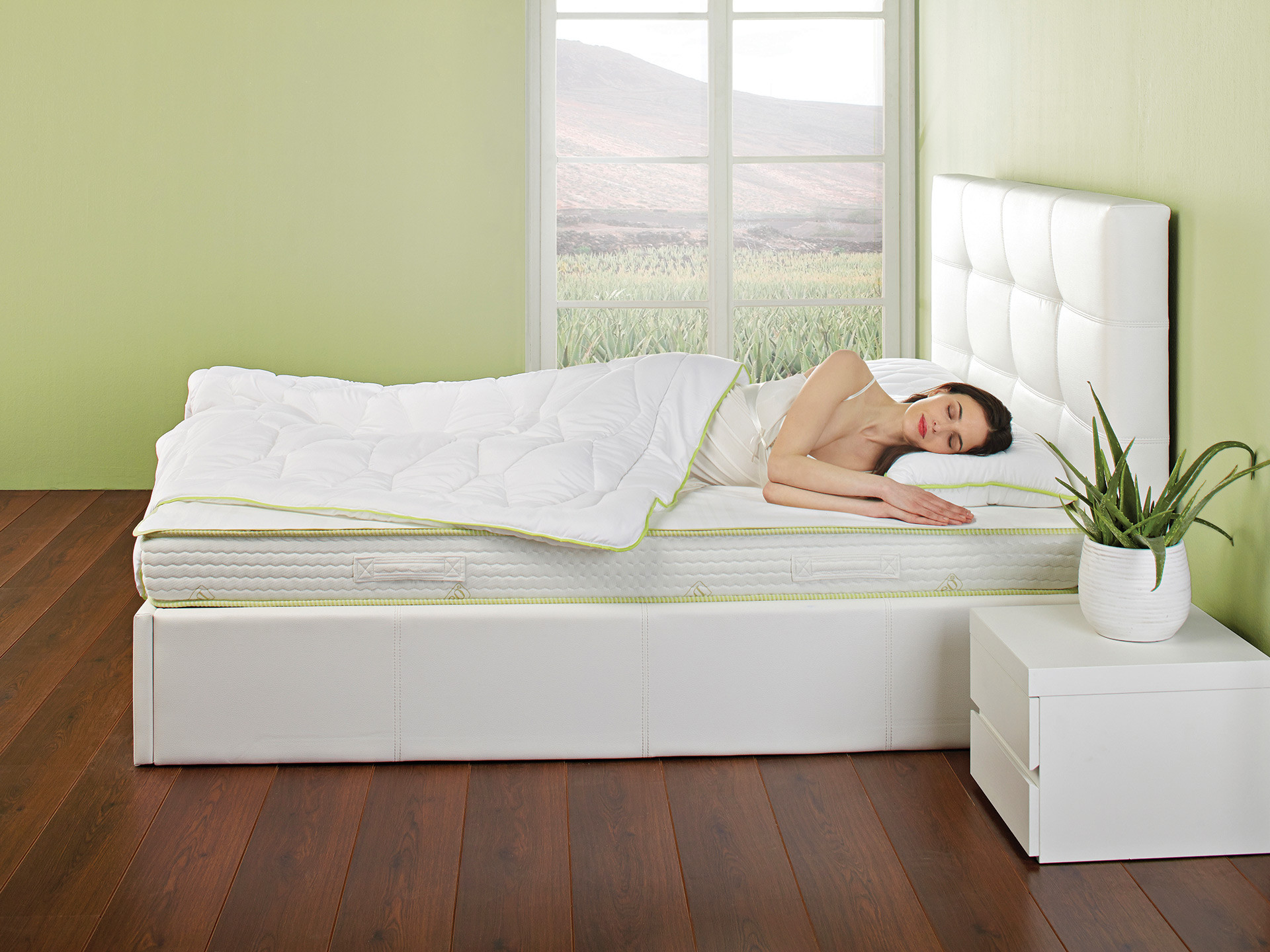 Pokrivač 4 godišnja Doba Aloe Vera Dormeo 200x200 cm
