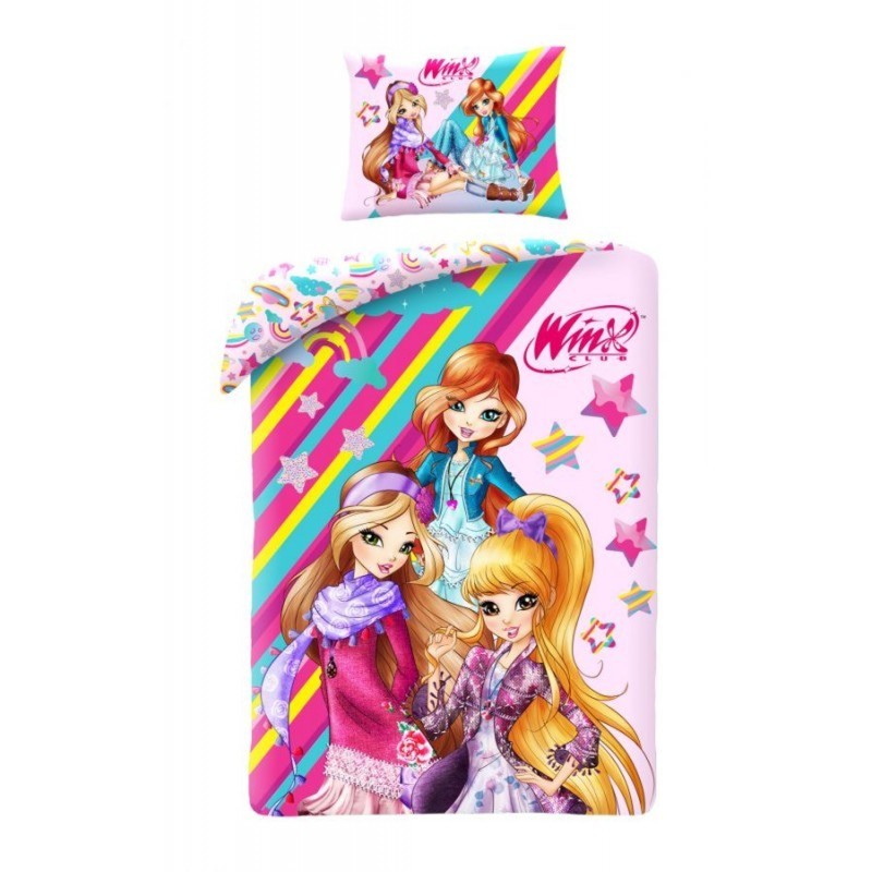 Winx dječje plahte 70x90 + 140x200 cm