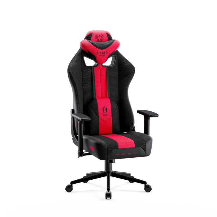 Dječja stolica grimizno-siva DIABLO X-Player 2.0