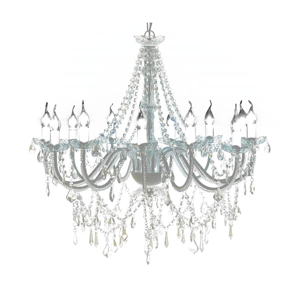 vidaXL Luster kristalima 1600