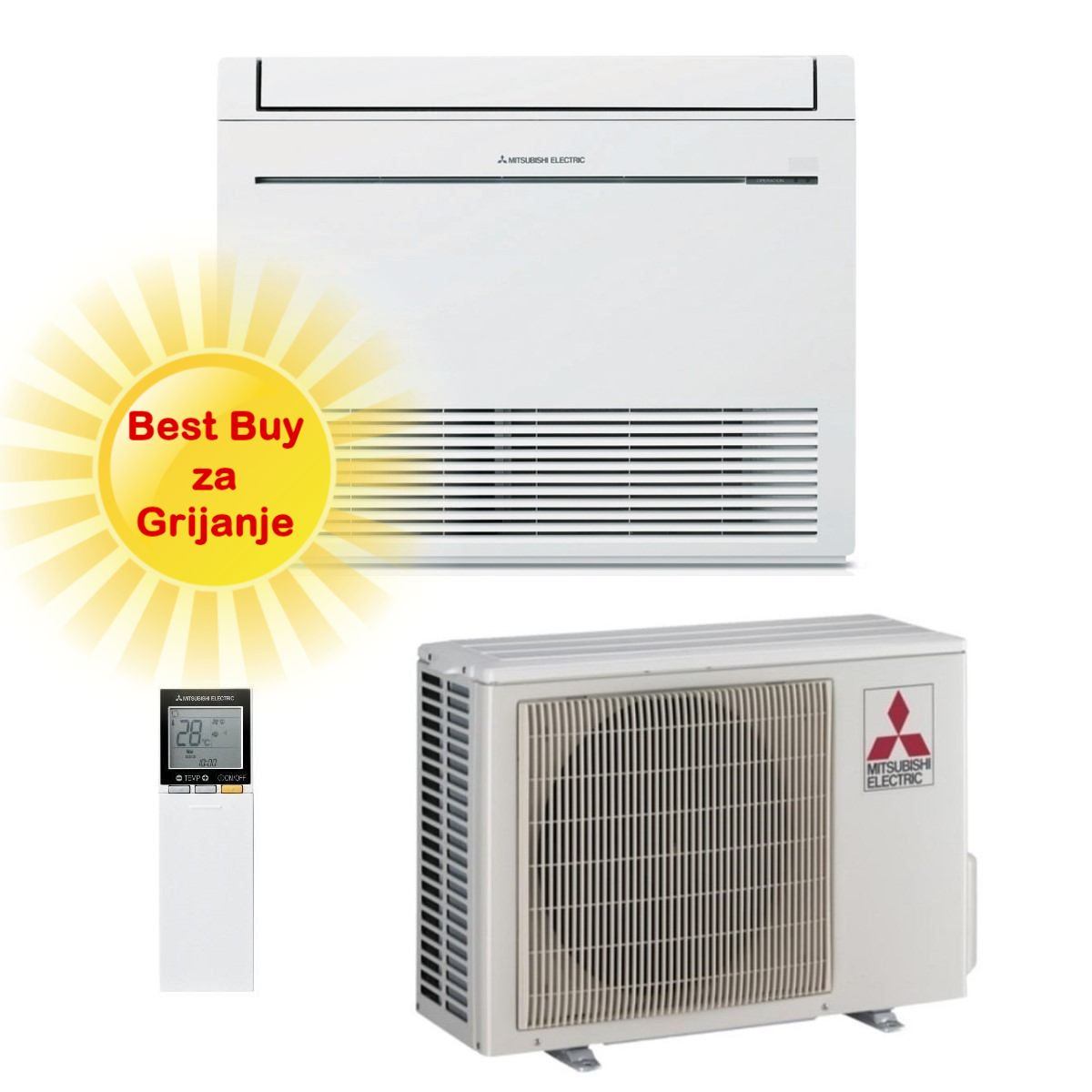 Mitsubishi Electric Klima Uređaj 5Kw Mfz-Kt50Vg/Suz-M50Va