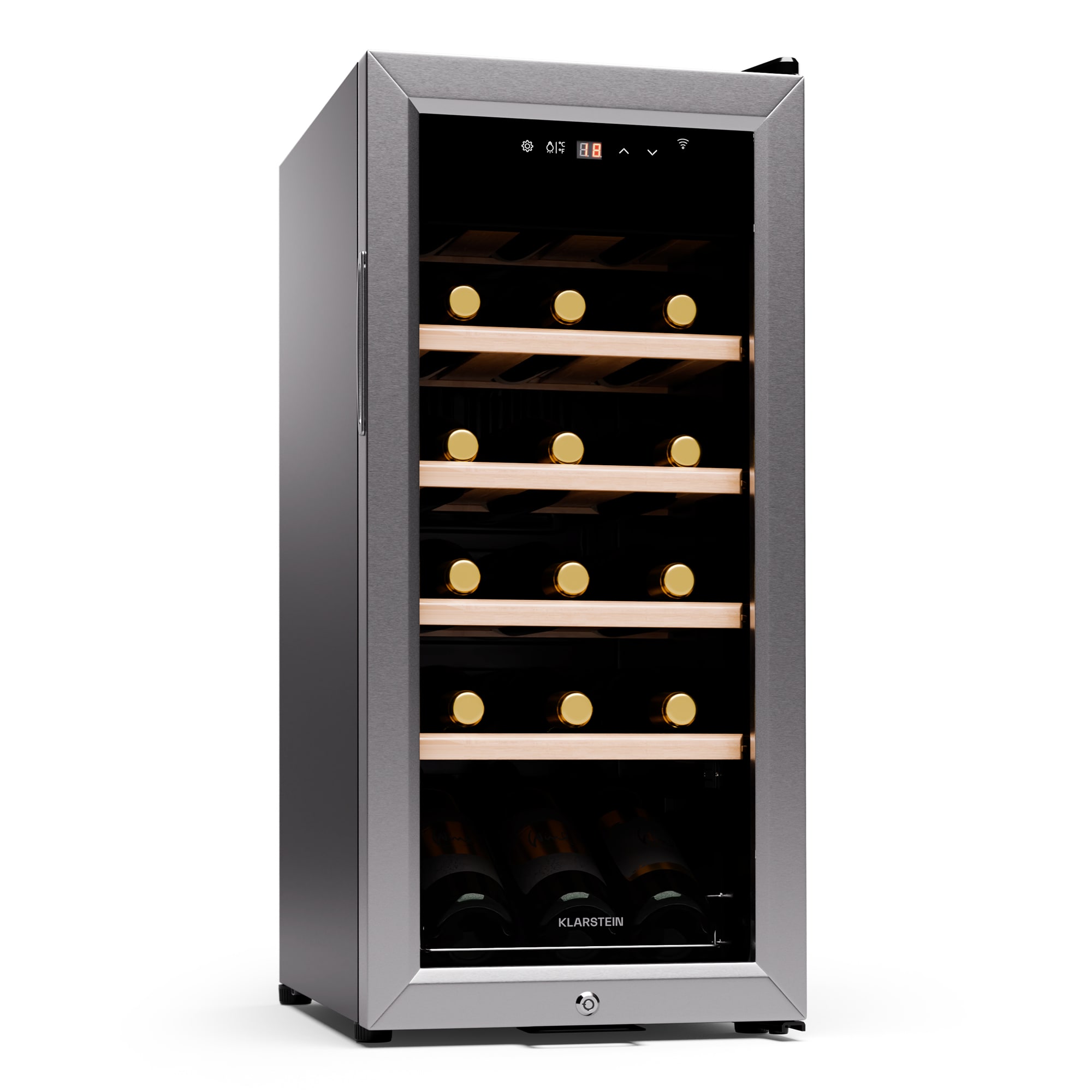 Klarstein Shiraz Premium Smart 18, Hladnjak za vino za 18 boca