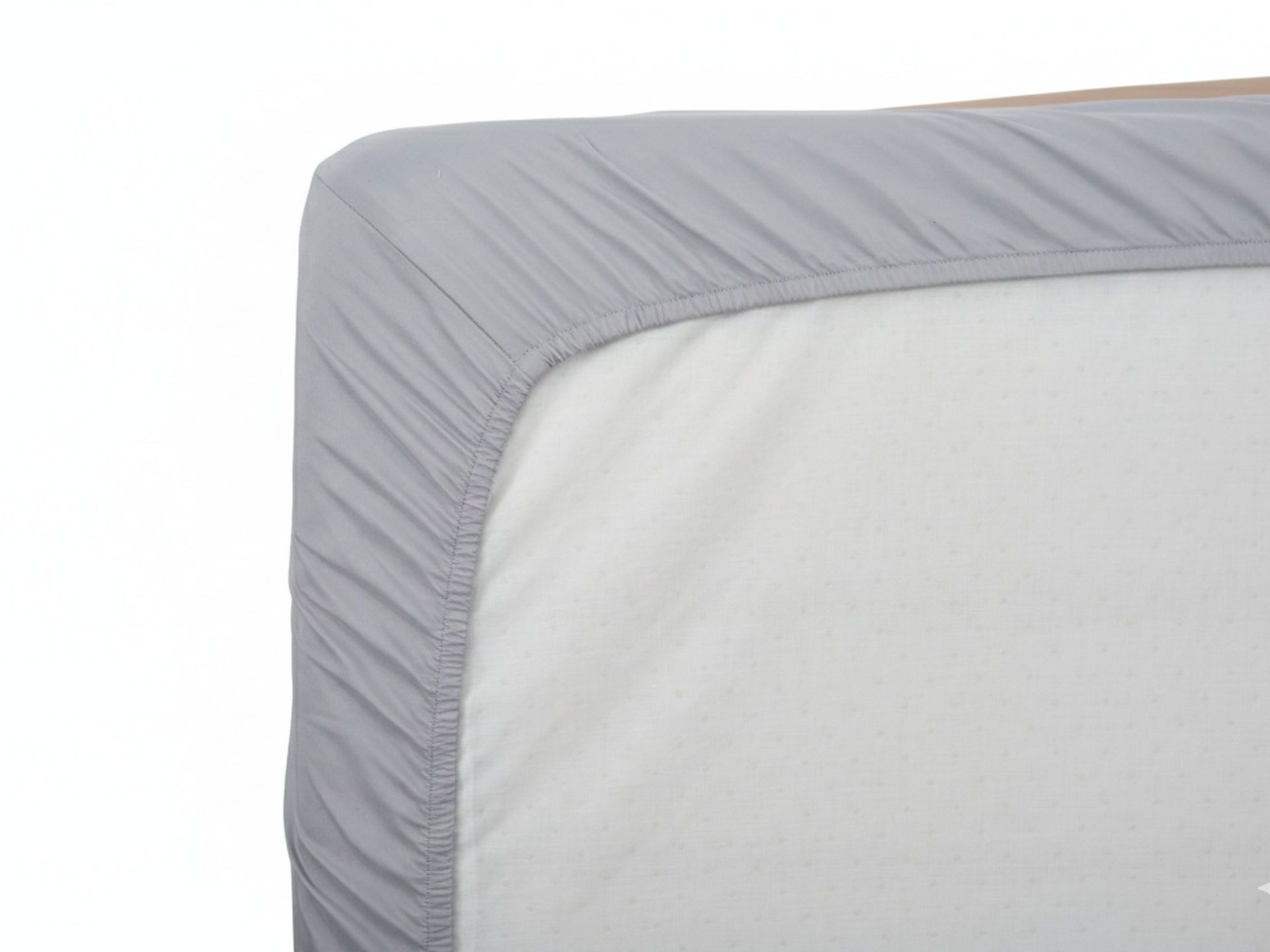 Plahta s gumicom siva Energy Dormeo 90x200 cm