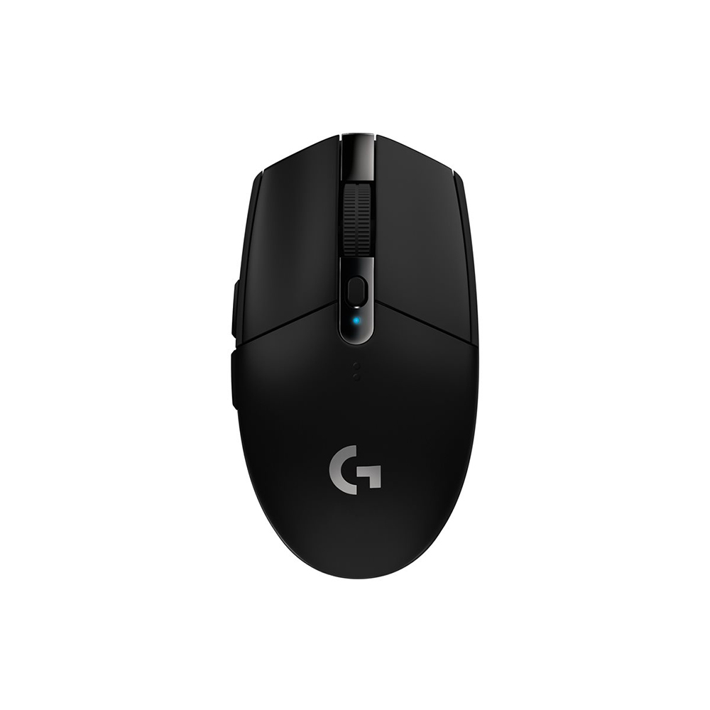 Logitech Miš G305 Lightspeed, bežični, gaming, 12000DPI, HERO senzor, crni