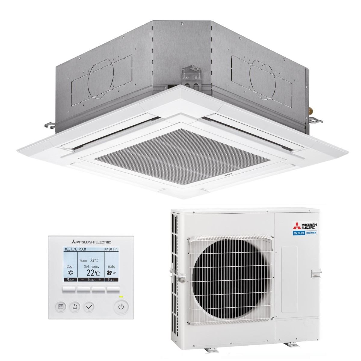 Mitsubishi Electric 12,1Kw Pla-Sm125Ea/Puz-Sm125Yka Trofazna