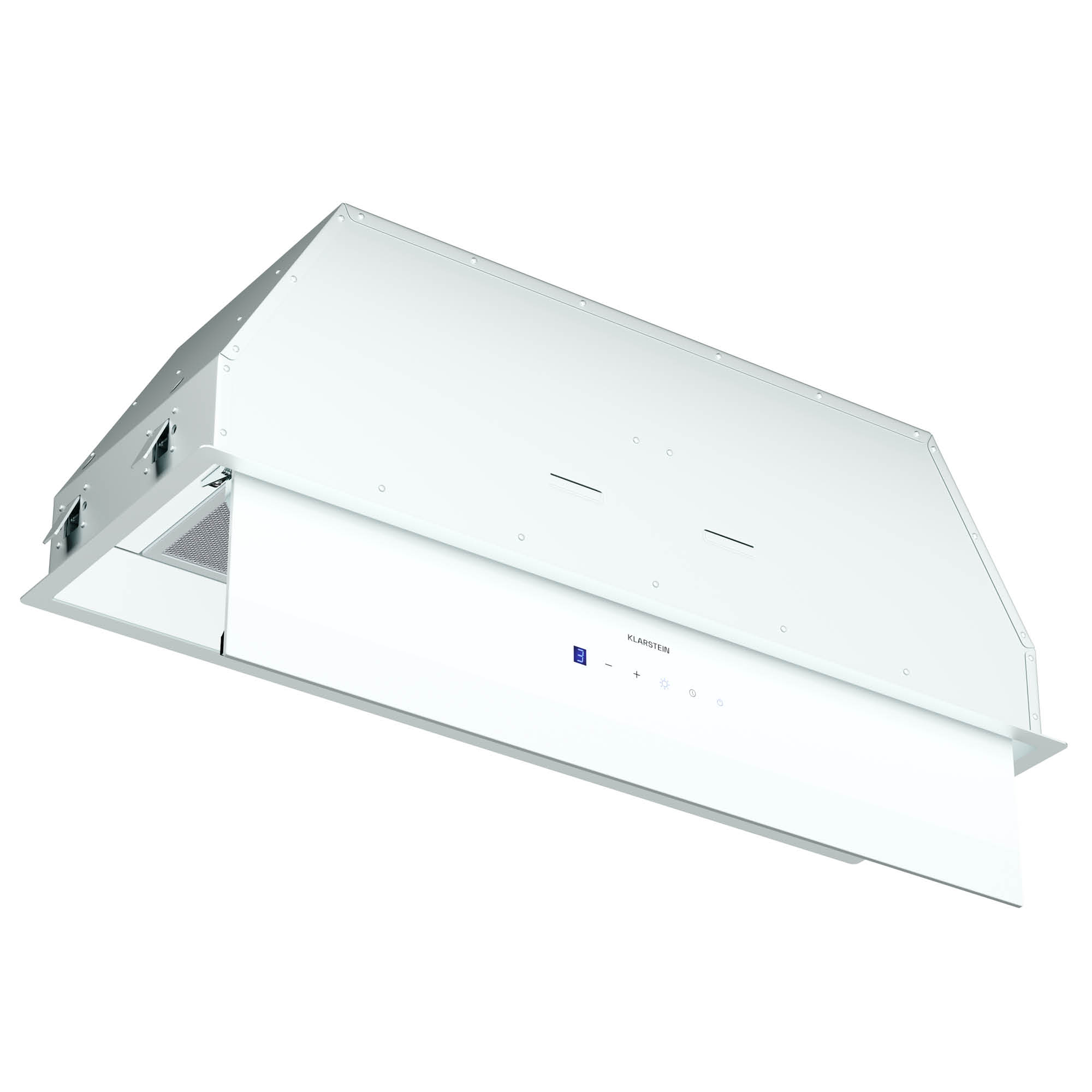 Klarstein Napa za ventilaciju, upravljanje dodirom, ekstrakcija/recirkulacija, EEK A+, 3 razine, LED, tihi