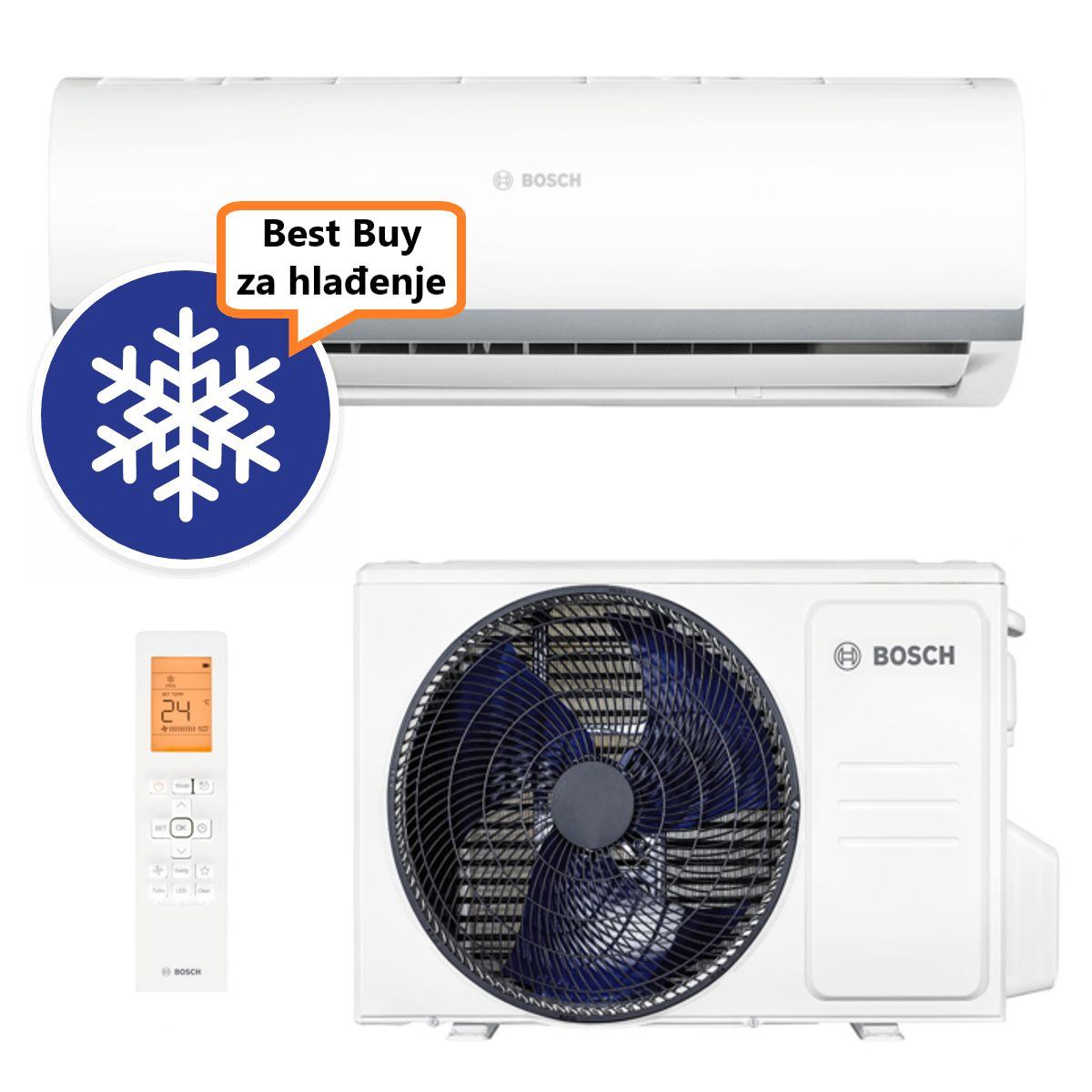 Bosch Klima Uređaj 2,6Kw Cl2000-Set 26 We