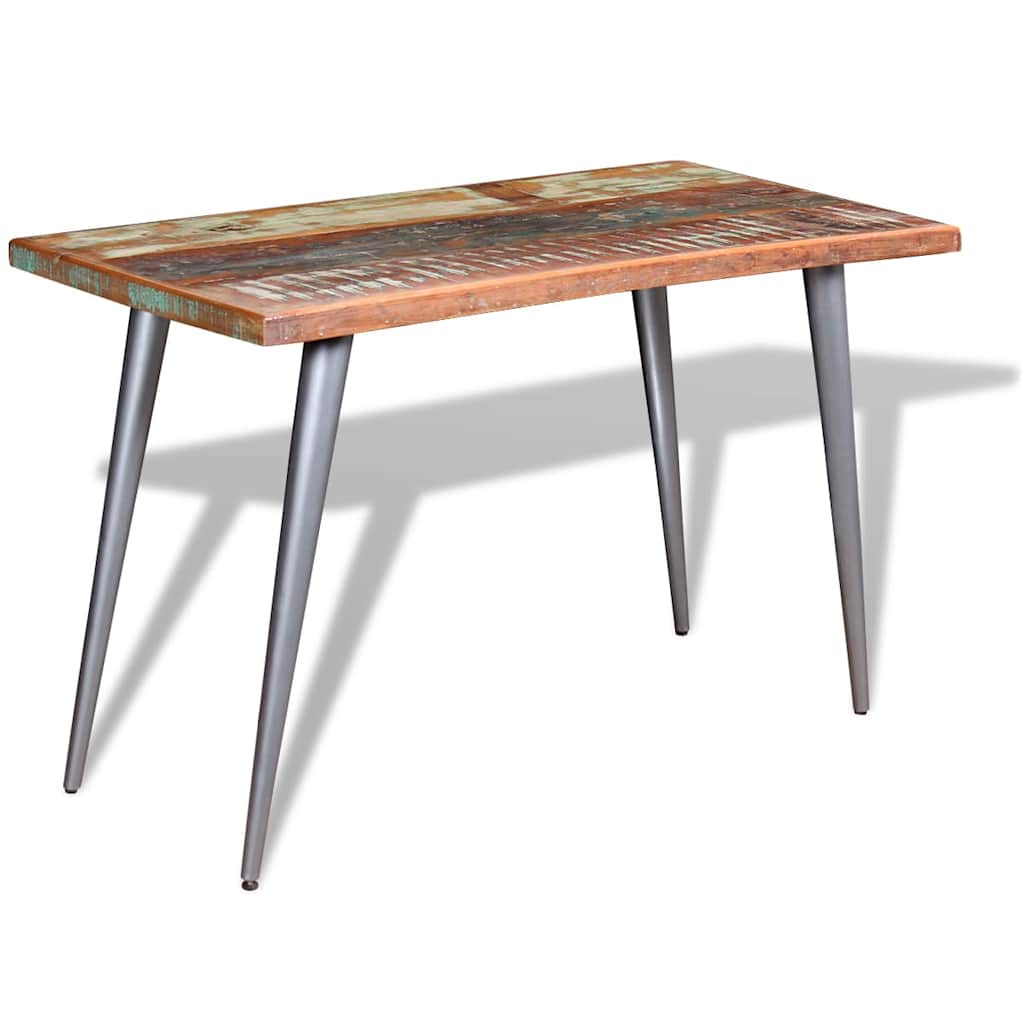 vidaXL Blagovaonski stol od masivnog obnovljrnog drva 120 x 60 x 76 cm