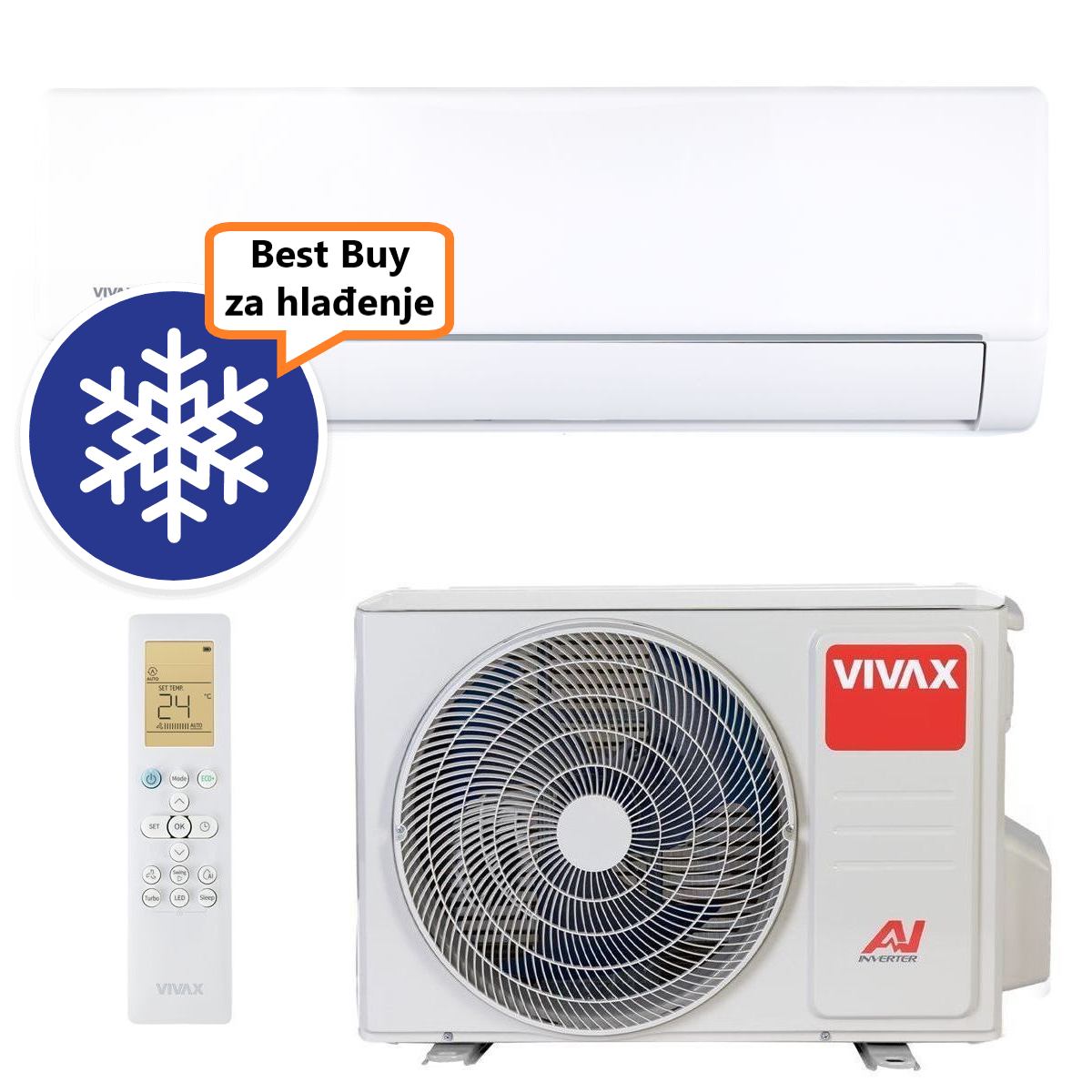 Vivax Klima Uređaj 3,52Kw Acp-12Ch35Aeqi Pro R32