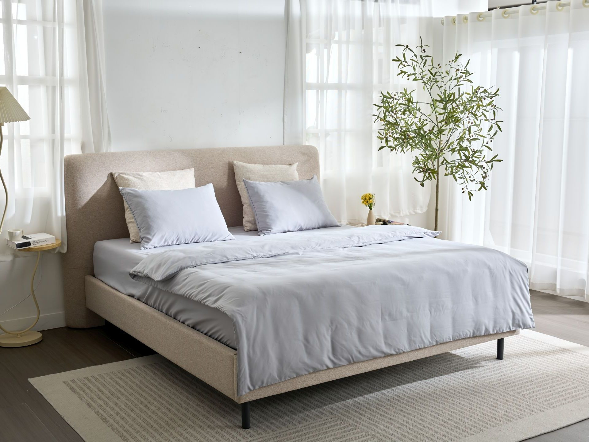Posteljina Energy Dormeo siva 200x200 cm