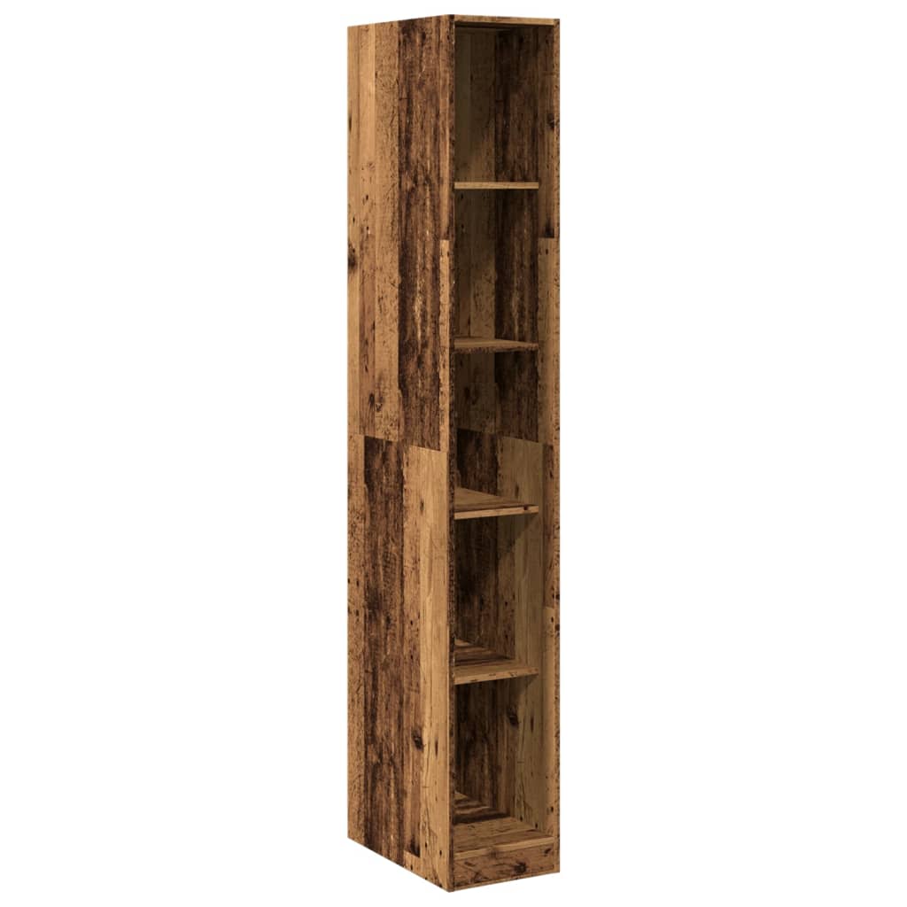 vidaXL Ormar boja staro drvo 30 x 50 x 200 cm od konstruiranog drva