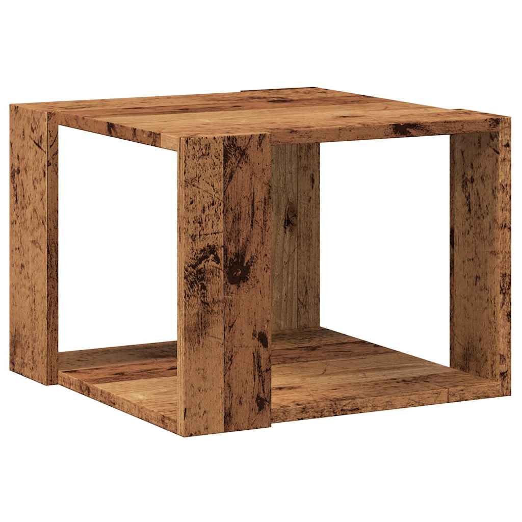 vidaXL Stol za kavu staro drvo 40x40x30 cm konstruirano drvo