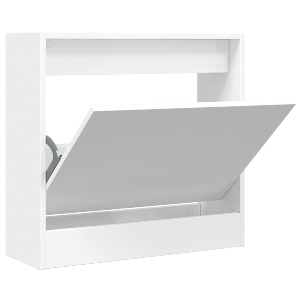 vidaXL Ormarić za cipele bijeli 60 x 21 x 57 cm od konstruiranog drva