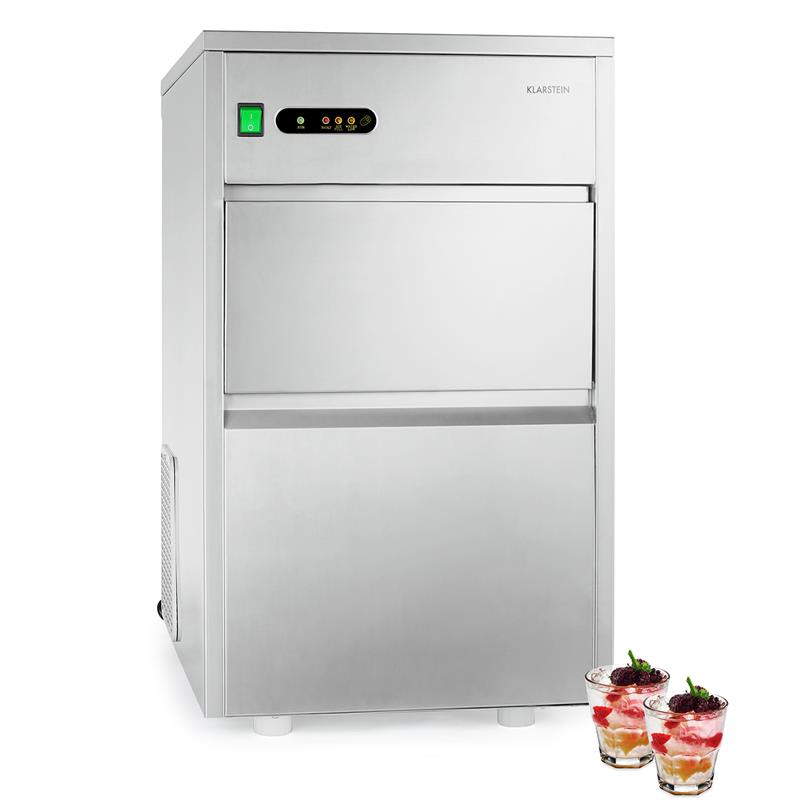 Klarstein Powericer XXL, ledomat, 160 W, 25 kg/dan, nehrđajući čelik