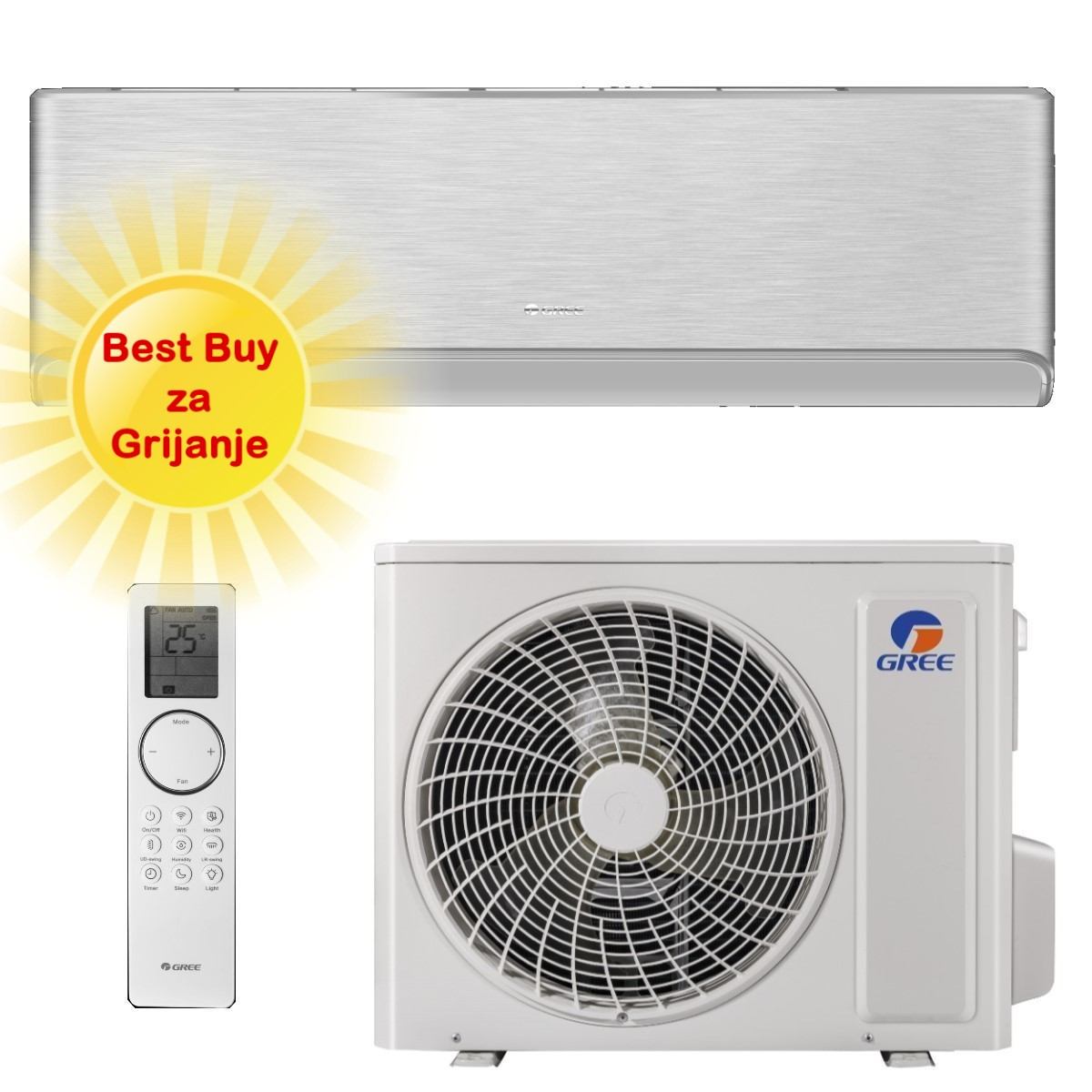Gree Klima Uređaj 5,3Kw Gwh18Avdxe